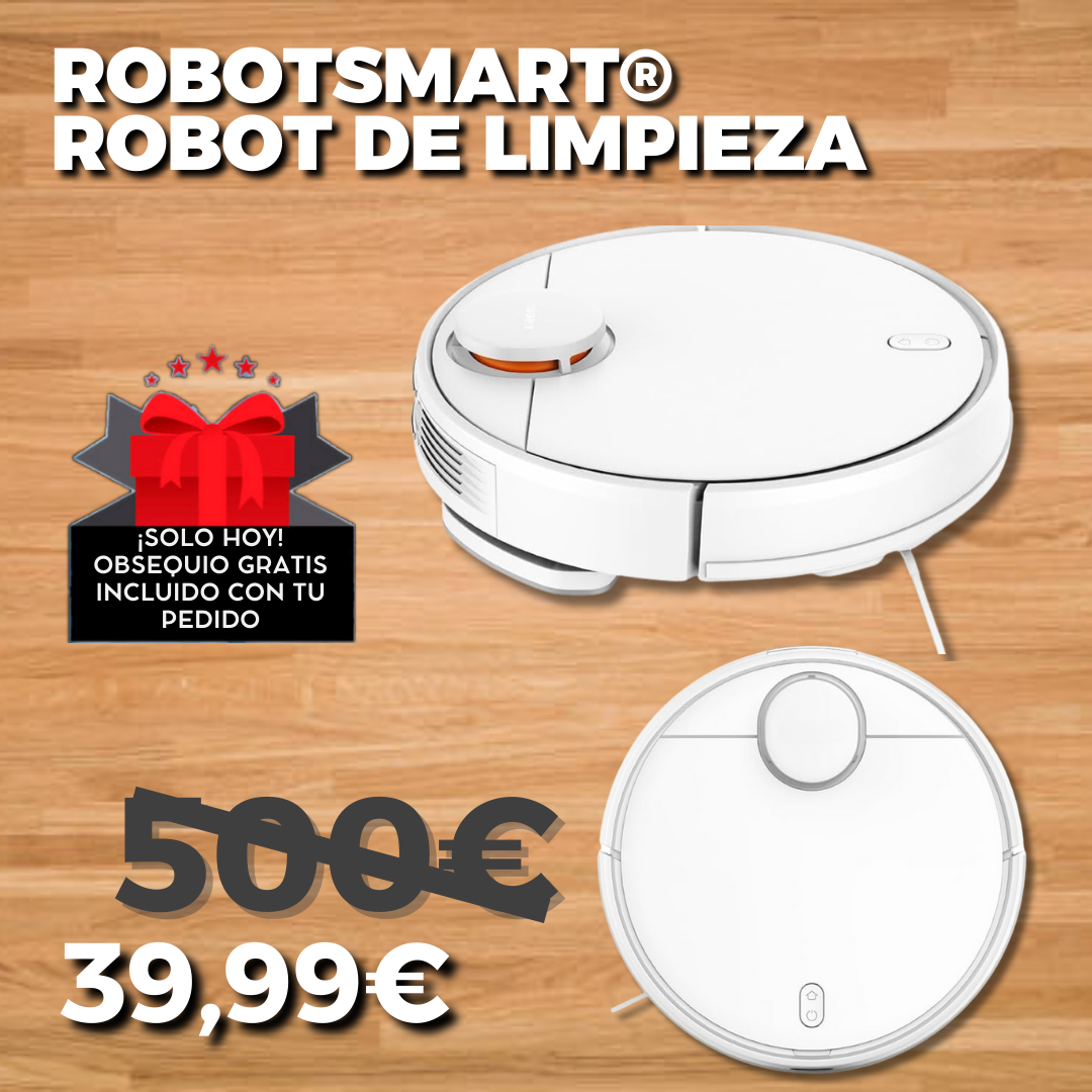 RobotSmart® - Robot de Limpieza (LIQUIDACIÓN POR CIERRE)